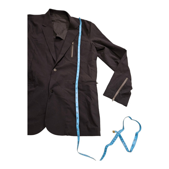 Paskho Large Black Long Sleeve Jacket - Picture 7 of 7